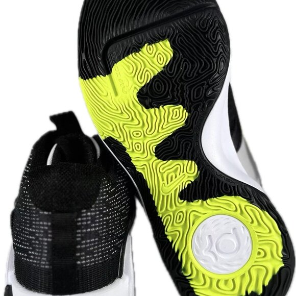 Nike KD Trey 5 X Black White Volt Shoes DD9538 007 Kevin Durant Men Size 10.5 - Picture 5 of 7